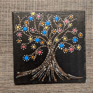Tree of life hand painted.